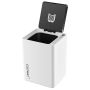 Towel warmer 32x28x44cm., white/black