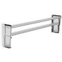 Clothes dryer 86x62x22cm., silver color