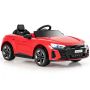 Children's electric car 104x58x41cm., red/black