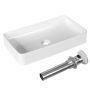 Washbasin 60x35x11cm., white