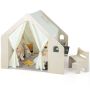 Play tent 131x98x113cm., light brown