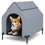 Dog tent 64x91x86cm., gray/black