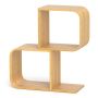 Freestanding shelf 61x23x66.5cm., light brown