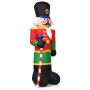 Inflatable LED Christmas decoration 80x240cm., various colors