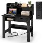 Desk 95x56x109.5cm., black