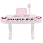 Children's toy piano 48x20x38cm., various colors