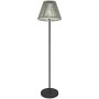 Toršėras su saulės baterija Outsunny 33x135cm., juodos/pilkos spalvos