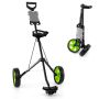 Golf cart 98x69x112cm., black/green