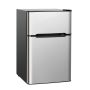 Mini fridge 48x44.5x86cm., silver color