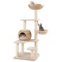 Scratching post 60x60x150cm., beige/light brown