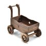 Raised bed 68x38.5x53.5cm., brown color