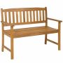 Garden bench 110x56.5x86cm., light brown
