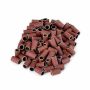 Abrasive drill bit caps EXO, 100 pcs., #240