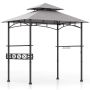 Grill gazebo 242x153x250cm., gray/black