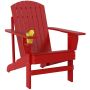 Adirondack outdoor chair, Red, 72 × 94 × 93 cm