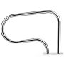 Pool railing 81x10x57cm., silver color