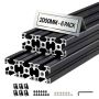 Алюминиевые экструдированные профили VEVOR 3030T-200-6-H, 6 шт, 3 × 3 × 200 см