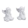 Angelų figūrėlės Relaxdays 10047238.0, 2 vnt, 10 × 7 × 9 cm