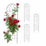 Arkinės augalų grotelės Relaxdays 10053230.0, 4 vnt, 40 × 150 × 1 cm