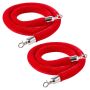 Оградительные канаты VEVOR 2redrsyt, 2 шт, Ø 32 × 150 см