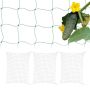 Augalų atraminiai tinklai Relaxdays 10046866.0, 4 vnt, Žalia, 180 × 270 cm