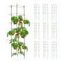 Augalų atramos Relaxdays 10 vnt, 10 vnt, Žalia, 90 × 28 cm
