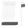 Augalų etiketės su smaigais Relaxdays 10046746.0, 12 vnt, 10 × 42,5 × 6 cm