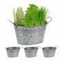 Augalų vazonų rinkinys Relaxdays 10037395.0, 4 vnt, 29 × 15,5 × 17,5 cm