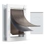 Pet door VEVOR CWM07-3M, size M, 3 flaps, 421 × 301 × 76.8 mm