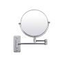 Wall-mounted cosmetic mirror, metal