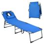 Couch 194x60x35.5cm., blue color