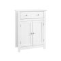 Bathroom cabinet 60 x 80 x 30 cm with drawer, white