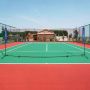 Badmintono tinklas, reguliuojamo aukščio, 14 × 5 pėdos