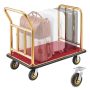 Luggage trolley VEVOR X-113G, 4 wheels, 108 × 65 × 97 cm