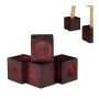 Baldų kojų pakėlimo elementai Relaxdays, 4 vnt, 9,4 × 9,4 × 9,4 cm