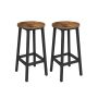Bar stool set, 2 pcs.