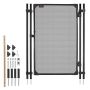 Pool fence gate VEVOR NLPFSG1, Black, 120 × 75 cm