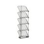 Batų lentyna SONGMICS LPC049GZ01, 5 pakopų, Pilka, 24,5 × 28,4 × 102,5 cm