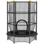 Trampoline Homcom 140x140x190cm., black