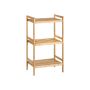 Natural color 3-tier bamboo shelf