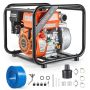 Petrol water pump VEVOR SCWP50, 7 HP, 56.5 × 50.5 × 48 cm