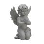 Besimeldžiantis angelas Relaxdays, Pilka, 36 × 22,5 × 18 cm