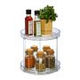 Besisukantis padėklas Relaxdays 10047946.0, 2 pakopos, Ø 23,5 × 22 cm