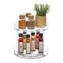 Besisukantis padėklas Relaxdays 10047947.0, 2 pakopos, Ø 27 × 24 cm