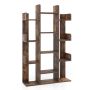 Freestanding shelf 86x24.5x141cm., brown