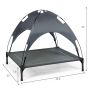 Dog bed 90x81x86cm., gray