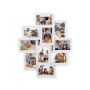 Photo frame collage 10 pcs., white