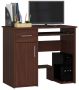 Desk NORE Jay 90 cm, dark brown