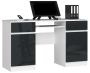 Desk NORE A5, white/dark grey