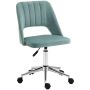 Office chair 49x60x91cm., green/silver color